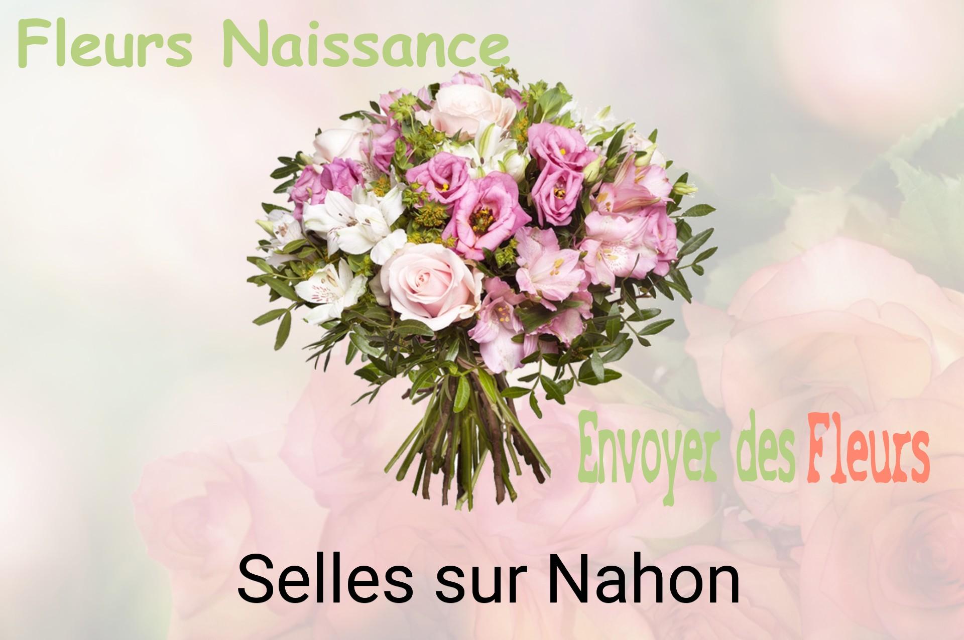 Bouquet de fleurs de naissance livré à Selles-sur-Nahon